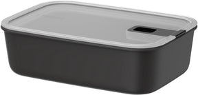 Mepal vershouddoos easyclip - 1.5 l - vershoudbakjes met schuifsluiting - geschikt voor magnetron. stoomoven. koelkast en vriezer - nordic black