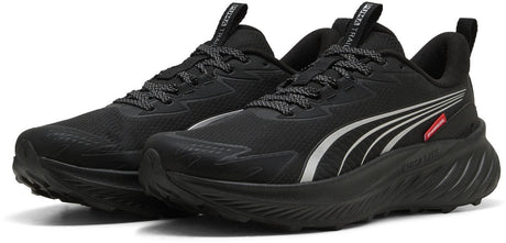 Puma pounce lite 2 trail primaloft unisex sportschoenen - black- silver 42