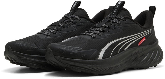 Puma pounce lite 2 trail primaloft unisex sportschoenen - black- silver 43