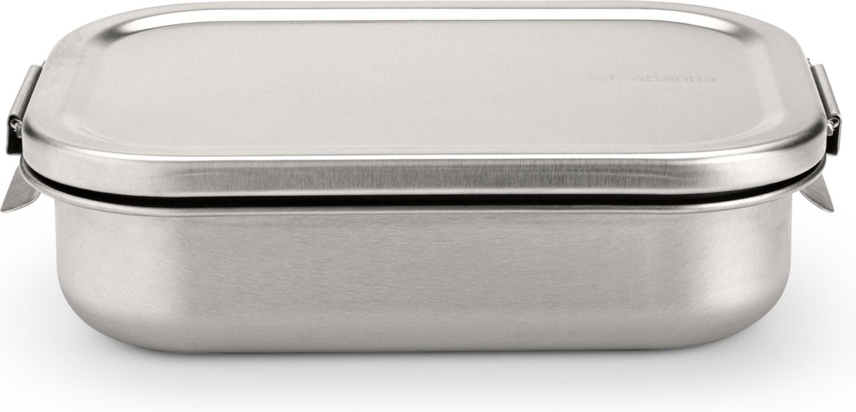Brabantia make take lunchbox broodtrommel - medium - rvs