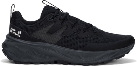 Jack wolfskin ps trail low m heren wandelschoenen-black