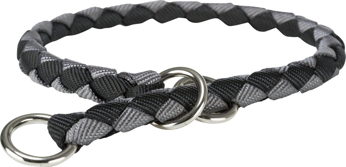 Trixie cavo anti-trek halsband indigo royal blauw m