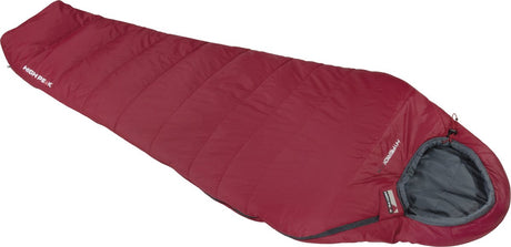 High peak hyperion 1 m sleeping bag, rood