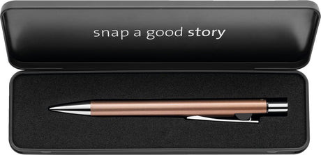 Pelikan balpen snap metallic k10 koper metal case