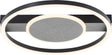 Brilliant reno - plafondlamp - led 26w - 3000k - zwart