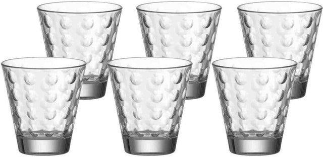 Leonardo ciao optic drinkglas 215ml - set 6