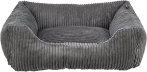 Trixie - hondenmand - jonna - vital - ribstof - donkergrijs - 60x50 cm xs