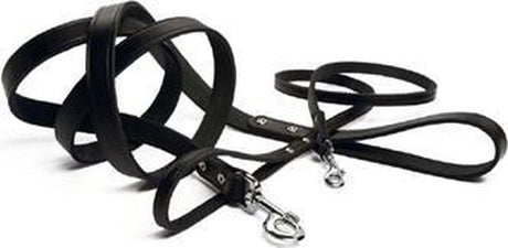 Beeztees geniet hondenriem - zwart - 200 cm x 20 mm one size