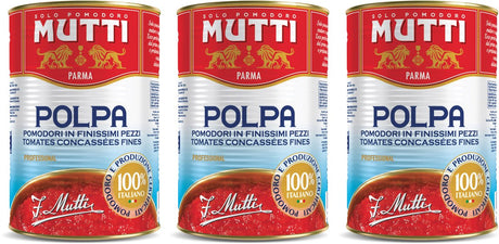 Mutti polpa 3 x 4050 gram