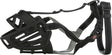 Trixie muilkorf - muzzle flex silicone - zwart - maat m-l - snuit omtrek 27 cm