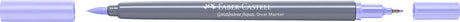 Faber-castell - duo aquarel marker - goldfaber - licht lavendel 196 - brush 0,6mm - fc-164696