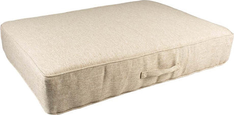 Duvo plus duratex hondenmatras - orthopedisch hondenkussen met springveren - afneembare hoes anti-slip - m 80x60x14cm - beige m