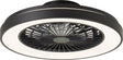 Brilliant mazzaro - plafondventilator - led 40w - 3000k-6500k - dimbaar - zwart