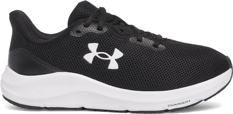 Under armour ua w charged pursuit 4 dames sportschoenen - zwart - wit