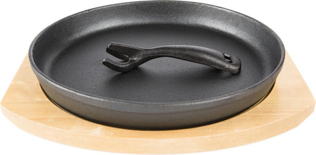 Grill guru - iron cooking plate - holder - ijzeren kookplaat - houder - ø 25cm