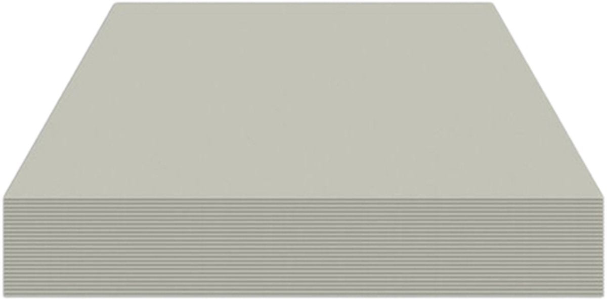 Kangaro fotokarton - 50x70cm - 300 gram - donkergrijs - pak 25 vel - k-0045-584