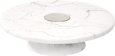 Idesign - dakota vanity tray - marmer - wit