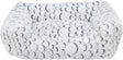 Trixie - hondenmand mila - hoekig - pluche - wit grijs - 50x40 cm s