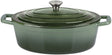 Alpina braadpan 33cm gietijzer groen