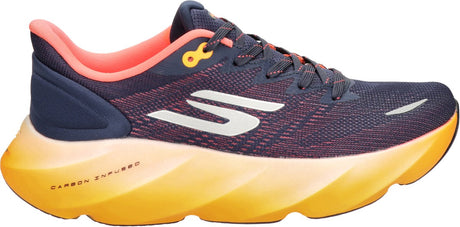 Skechers skx aero burst heren sportschoenen - donkerblauw oranje 45