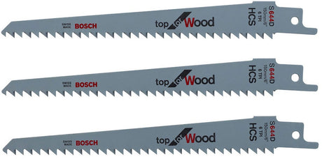 Bosch keo reciprozaagbladen - 3-delig