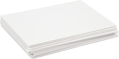 Creativ company foam bord, a4, 210x297 mm, 3 mm, wit, 10 vel, 1 doos
