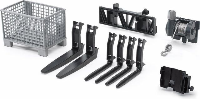Bruder - heftruck accessoires - uitbreiding voor bouwspeelgoed