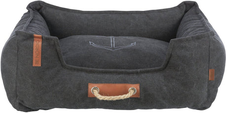 Trixie be nordic - hondenmand fohr - hoekig - zwart - 60x50 cm