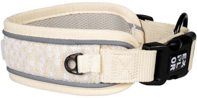 Explor duvoplus ultimate fit halsband control fashion voor honden m-39-44cm antique white m