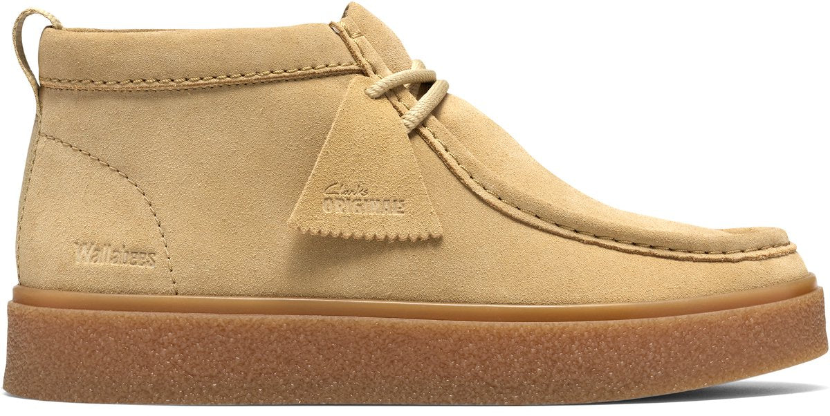 Clarks o boxbee wallabt lichtbruin heren veterschoenen - lichtbruin