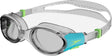 Speedo biofuse 2.0 zwembril kind - ergonomische duikbril kinderen 6-14 jaar - anti condens uv-bescherming - junior zwembril met drukknopsluiting - superzachte afdichting - clear blauw one size