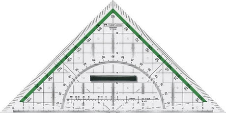 Faber-castell faber castell geodriehoek fc 227 mm met - handvat