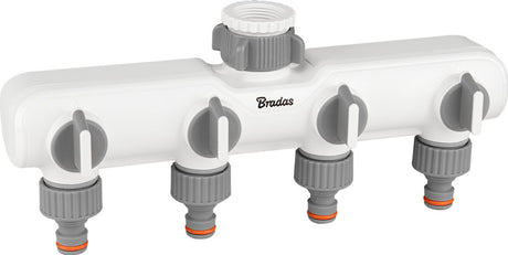 Bradas white line - 4-voudige verdeling - met individuele kleppen - tuingebruik