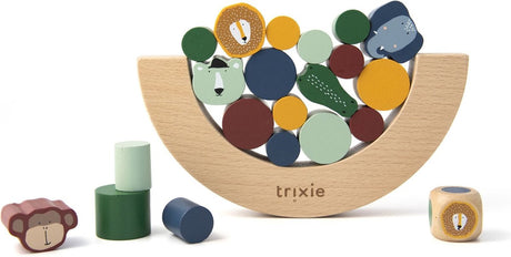 Trixie balanceerspel - houten speelgoed - voor kinderen - gezelschapsspel vanaf 3 jaar - fsc
