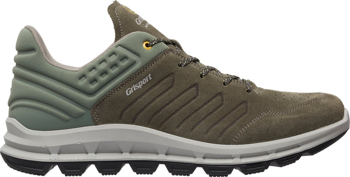 Grisport nova low men heren wandelschoenen - green