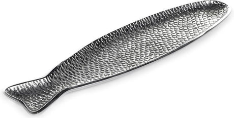Serax - paola navone - fish fish - serveerschaal - grijs - l 45cm