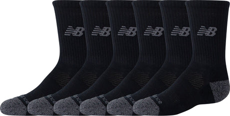 New balance active crew socks 3 pack unisex sportsokken - white