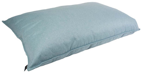 D d home eden hondenkussen - groot ligkussen hond - dubbelzijdig waterafstotend - wasbare hoes - s 100x70x10cm - ocean blauw s