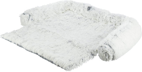 Trixie - sofa - hondenbed harvey - meubelbeschermer - hoekig - wit zwart - 90x90 cm