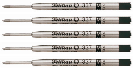 Pelikan balpenvulling 337 medium zwart 5 stuks