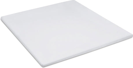 Cinderella sundays hoeslaken - topper - 100% katoen-satijn - 200x220 cm - tot 15 cm - lichtgrijs