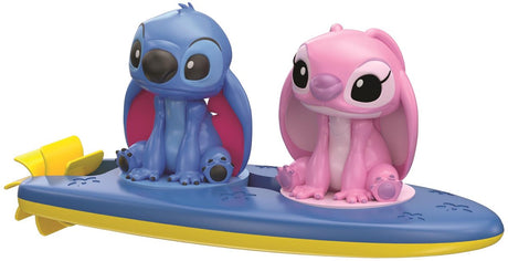 Clementoni disney baby stitch angel badspeelgoed - waterspeelgoed baby surf set - badspeeltjes - speelgoed voor in bad vanaf 6 maanden