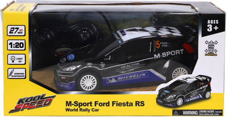 Koolspeed ford - radiografisch bestuurbare auto 120 - m-sport fiesta rs wrc