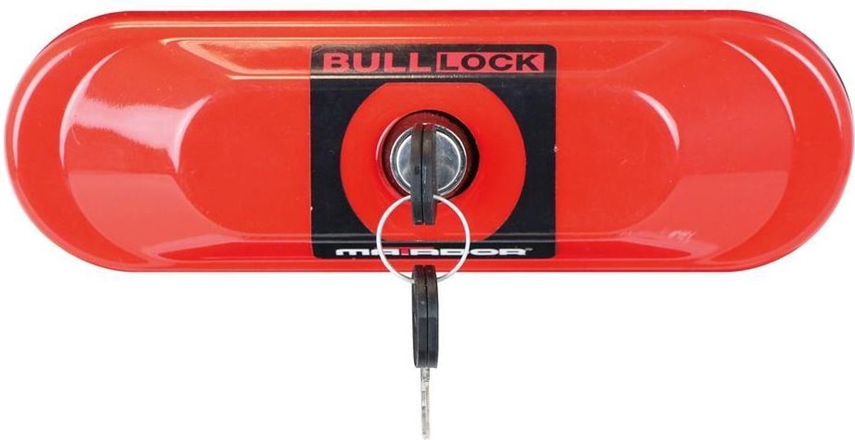 Matador bestelwagenslot bull lock voor achterdeur - rood