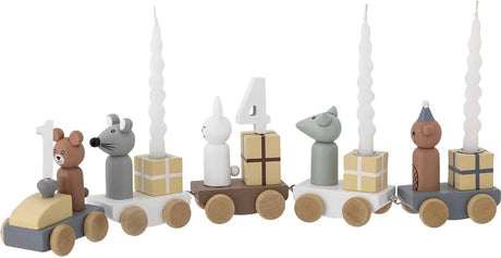Bloomingville verjaardagsdecoratie trein junaid blauw