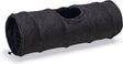 Designed by lotte kattentunnel ribbed - kattenspeelgoed - antraciet - 25x25x75 cm one size