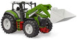Bruder | tractor met frontlader en kiepkar | roadmax