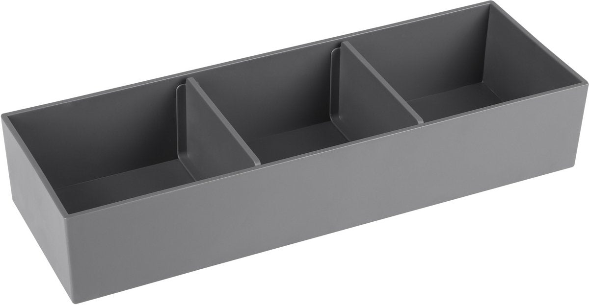 Differnz lade organizer 32 x 21 x 6 cm grijs