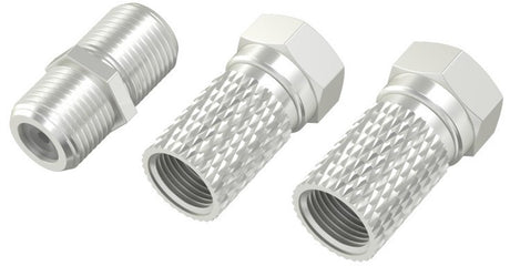 Hama 00205203 coaxconnector f-type 3 stuk(s)