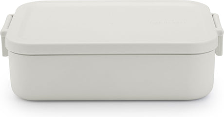 Brabantia make take lunchbox broodtrommel - medium - kunststof - light grey